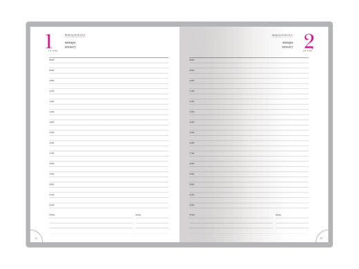 Изображение №4 | Ежедневник полудатированный А5 «Boss» A5 (синий)