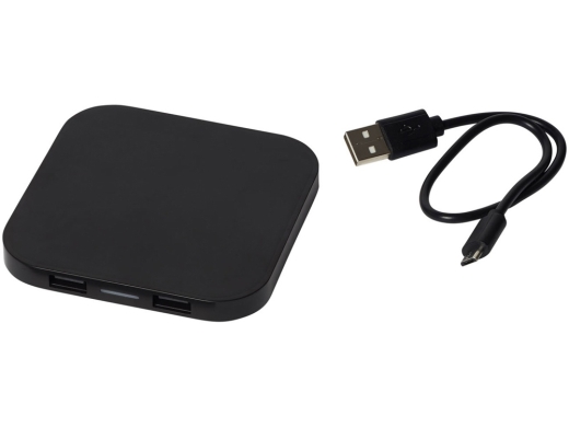 Изображение №3 | Беспроводное зарядное устройство-хаб «Ozone» (черный)