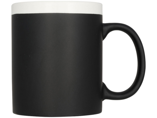 Изображение №2 | Кружка с покрытием для рисования мелом (черный/белый)