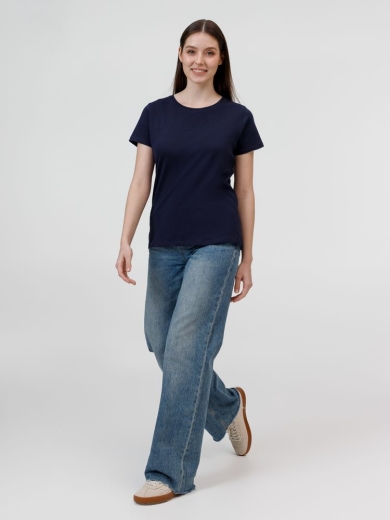 Изображение №5 | Футболка E150 женская, черная, размер XS