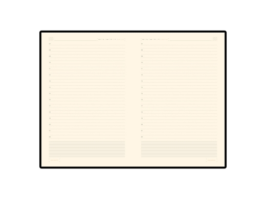 Изображение №2 | Ежедневник недатированный А5 «Primavera» (синий)