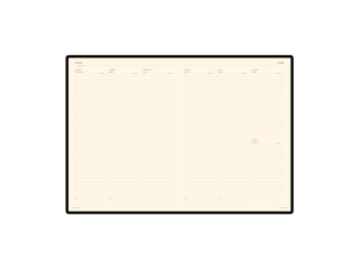 Изображение №2 | Еженедельник недатированный А4 «Profy» (синий)