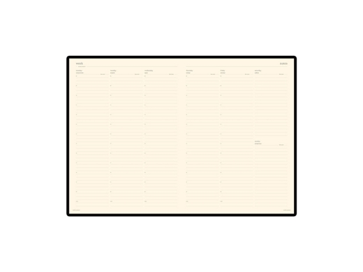 Изображение №2 | Еженедельник недатированный А4 «Profy» (синий)