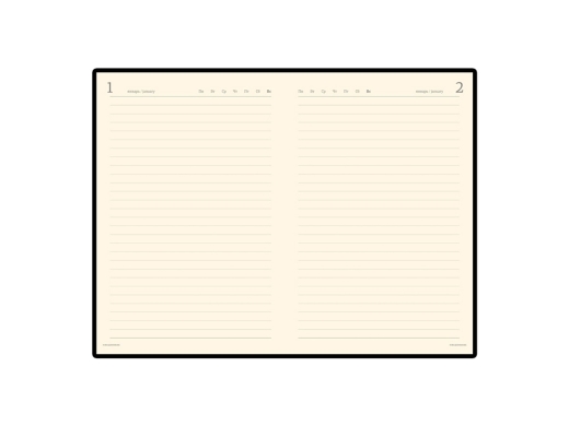 Изображение №3 | Ежедневник полудатированный портфолио А5 «Profy» (синий)