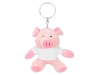 Изображение №2 | Брелок «Свинка Одри» (розовый, белый)