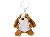 Изображение №2 | Брелок «Собачка Брейди» (коричневый, белый)