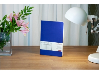 Изображение №10 | Ежедневник недатированный А5 «Megapolis Velvet Flex» A5 (синий)