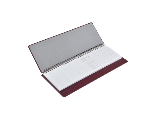 Изображение №3 | Планинг датированный «Sidney Nebraska» на 2026 год (бордовый)