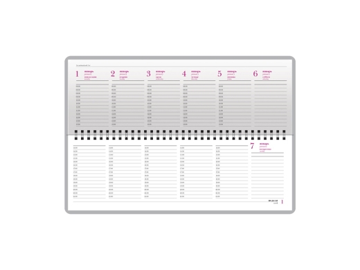 Изображение №6 | Планинг датированный «Velvet» на 2026 год (синий)