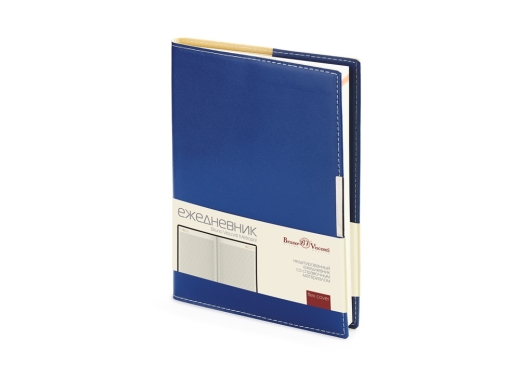 Изображение №1 | Ежедневник недатированный А5 «Metropol» A5 (синий)