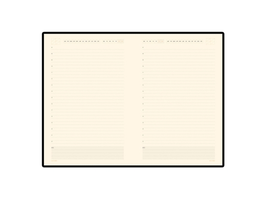 Изображение №2 | Ежедневник недатированный А5 «Monaco» A5 (оранжевый)