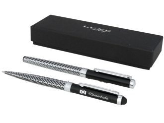 Изображение №5 | Подарочный набор ручек «Empire» (серебристый/черный)