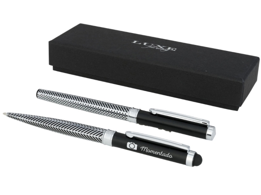 Изображение №5 | Подарочный набор ручек «Empire» (серебристый/черный)