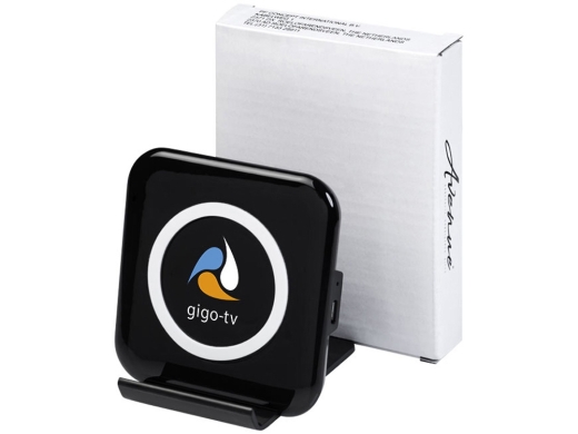 Изображение №7 | Беспроводное зарядное устройство-подставка для смартфона «Catena» (черный)