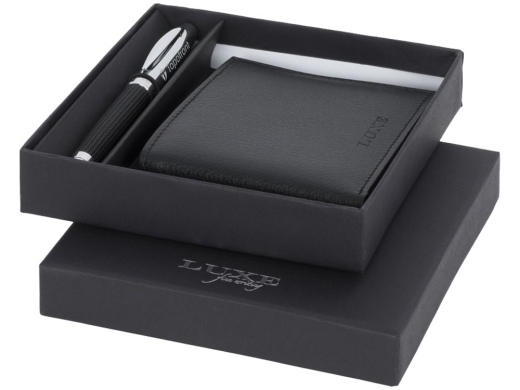 Изображение №5 | Подарочный набор: ручка шариковая, портмоне (черный)