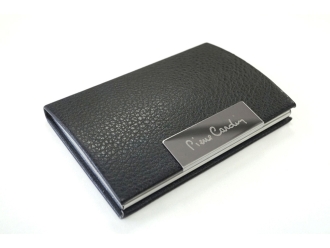 Изображение №1 | Визитница (черный/серебристый)