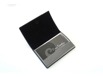 Изображение №2 | Визитница (черный/серебристый)