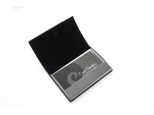 Изображение №2 | Визитница (черный/серебристый)