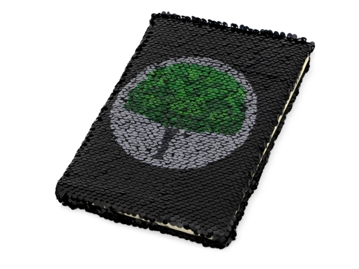 Изображение №6 | Блокнот с пайетками «Fashion» (черный)