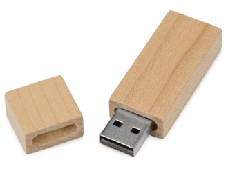 Изображение №2 | USB-флешка на 16 Гб «Woody» с магнитным колпачком 16Gb (натуральный)