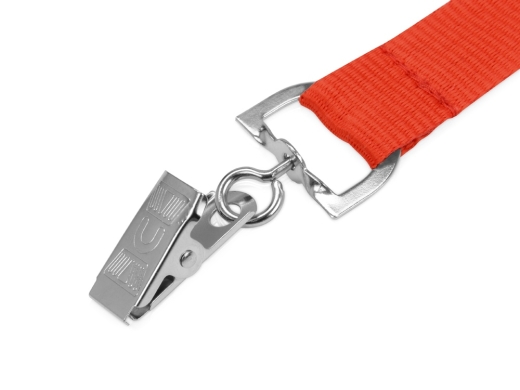 Изображение №2 | Ланьярд с клипом (красный)
