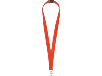 Изображение №1 | Ланьярд с карабином и замком безопасного разрыва (красный)