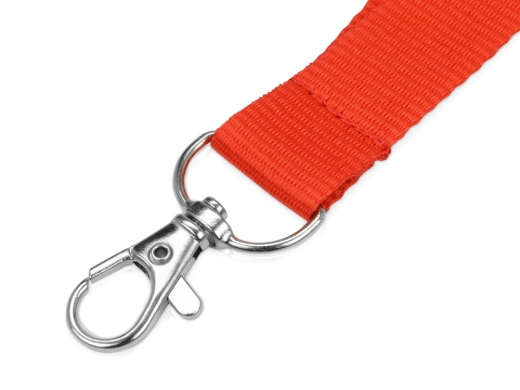 Изображение №2 | Ланьярд с карабином и замком безопасного разрыва (красный)