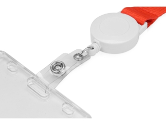 Изображение №3 | Ланьярд с ретрактором (красный)