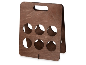 Изображение №2 | Подставка под винные бутылки «Groot» (красно-коричневый)