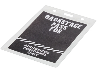 Изображение №3 | Держатель для бейджа «Lorenzo» (прозрачный)