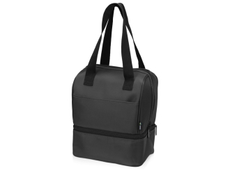 Изображение №1 | Сумка-холодильник «Cool» с 2-мя изолированными отделениями (темно-серый)