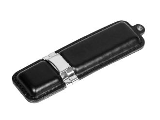 Изображение №1 | USB 2.0- флешка на 32 Гб классической прямоугольной формы 32Gb (черный/серебристый)