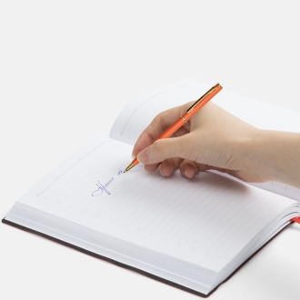 Изображение №4 | Ручка шариковая Hotel Gold, ver.2, матовая оранжевая