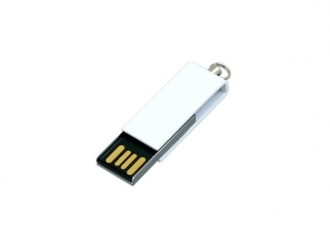 Изображение №2 | USB 2.0- флешка мини на 16 Гб с мини чипом в цветном корпусе 16Gb (белый)