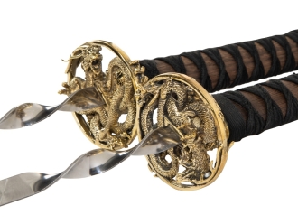 Изображение №9 | Набор «Самурай» (кейс- темно-коричневый/рыжий)