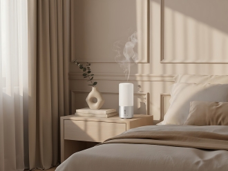 Изображение №12 | Стационарный увлажнитель-аромадиффузор «Breathe» (белый/серебристый)