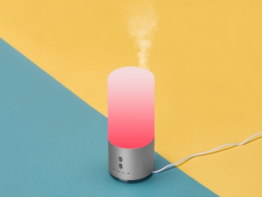 Изображение №5 | Стационарный увлажнитель-аромадиффузор «Breathe» (белый/серебристый)