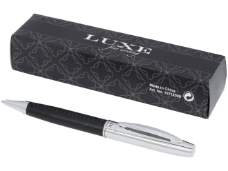 Изображение №4 | Подарочный набор с шариковой ручкой «Scherzo» (серебристый/черный)