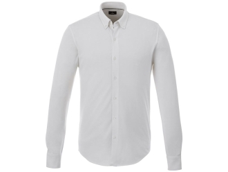 Изображение №2 | Рубашка «Bigelow» мужская с длинным рукавом S (белый)