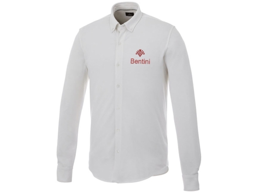 Изображение №4 | Рубашка «Bigelow» мужская с длинным рукавом S (белый)