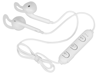 Изображение №2 | Беспроводные наушники «Get Up» с чехлом (белый)