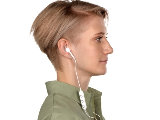 Изображение №3 | Беспроводные наушники «Get Up» с чехлом (белый)