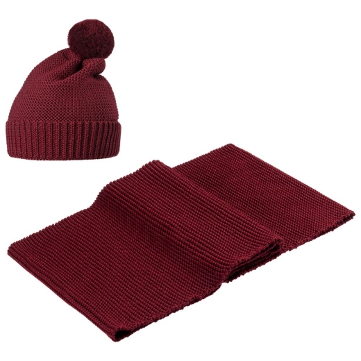 Изображение №4 | Снуд Brugge, бордовый