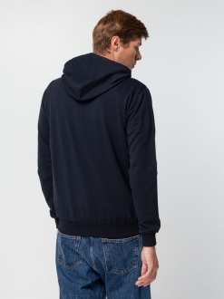 Изображение №6 | Толстовка на молнии с капюшоном Unit Siverga темно-синяя, размер XS