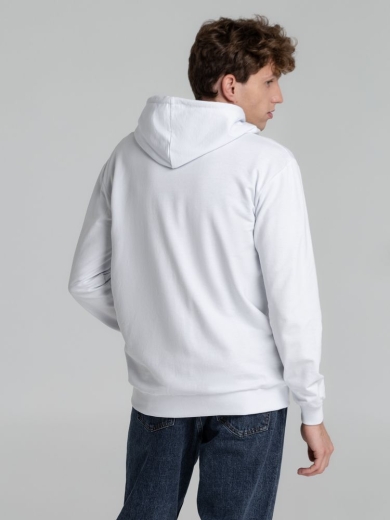 Изображение №7 | Толстовка на молнии с капюшоном Unit Siverga белая, размер S