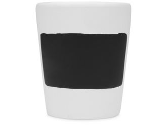 Изображение №3 | Набор горшочков для растений «Chalk pots» (белый, черный)