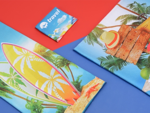 Изображение №8 | Двустороннее полотенце для сублимации «Sublime», 30*30 (белый)