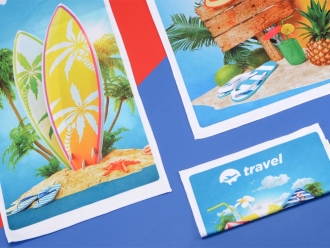 Изображение №7 | Двустороннее полотенце для сублимации «Sublime», 35*75 (белый)