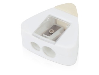 Изображение №1 | Точилка с ластиком «Easy duo» (белый)