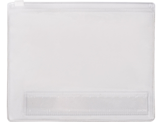 Изображение №2 | Набор канцелярский: пенал, линейка (прозрачный)